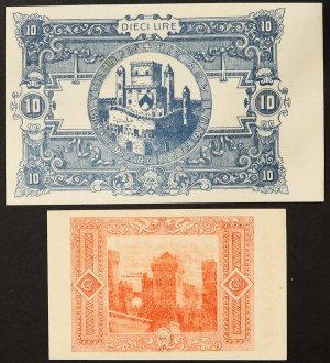 Italien, Königreich Italien, Monetazione di Emergenza del Comune di Trieste, Lot 2 pcs.