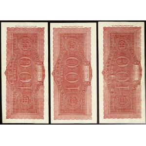 Italia, Regno d'Italia, Luogotenenza (1944-1946), Lotto 3 pezzi.