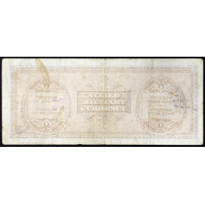 Italien, AM-Lire (Alliierte Militärwährung), 1.000 Lire 1943-45