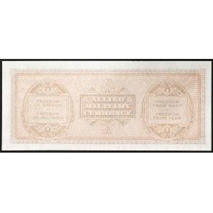 Italie, AM-Lire (Monnaie militaire alliée), 100 Lire 1943