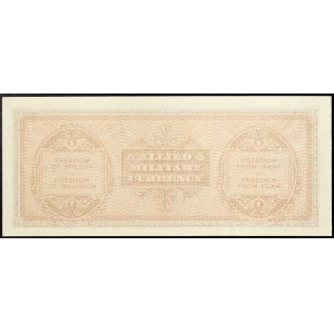 Taliansko, AM-Lire (spojenecká vojenská mena), 100 Lire 1943-45