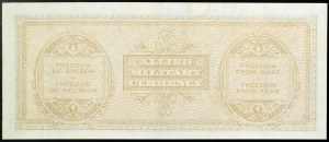 Italia, AM-Lire (moneta militare alleata), 50 Lire 1943-45