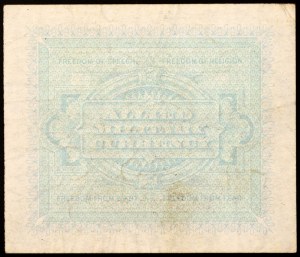 Italie, AM-Lire (monnaie militaire alliée), 5 Lire 1943-45