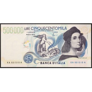 Itálie, Italská republika (1946-data), 500 000 lir 1997