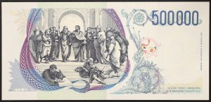 Italie, République italienne (1946-date), 500.000 Lire 1997