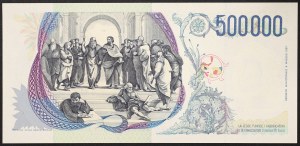 Italien, Italienische Republik (seit 1946), 500.000 Lire 1997