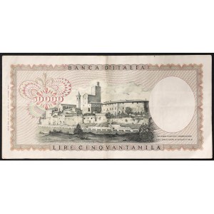 Italien, Italienische Republik (seit 1946), 50.000 Lire 19/07/1970