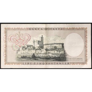 Italy, Italian Republic (1946-date), 50.000 Lire 19/07/1970