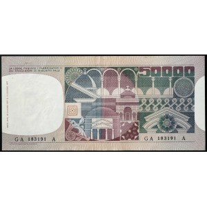 Italia, Repubblica Italiana (1946-data), 50.000 Lire 20/06/1977