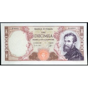 Italia, Repubblica Italiana (1946-data), 10.000 lire 03/07/1962