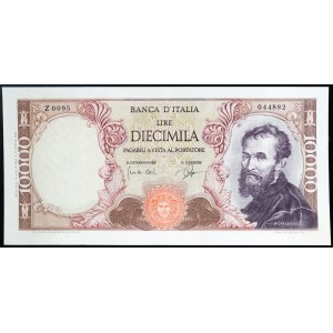 Italy, Italian Republic (1946-date), 10.000 Lire 03/07/1962