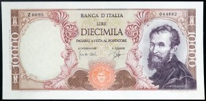 Taliansko, Talianska republika (1946-dátum), 10 000 lír 03/07/1962