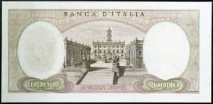 Italia, Repubblica Italiana (1946-data), 10.000 lire 27/07/1964
