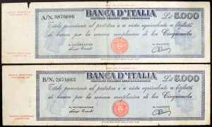 Itálie, Italská republika (1946-data), šarže 2 ks.