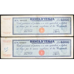 Itálie, Italská republika (1946-data), šarže 2 ks.
