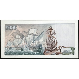 Italien, Italienische Republik (seit 1946), 5.000 Lire 10/11/1977