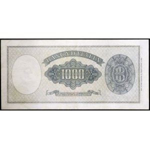 Taliansko, Talianska republika (1946-dátum), 1 000 lír 25/09/1961