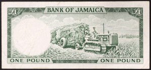 Jamajka, britská kolonie (do roku 1962), Alžběta II (1952-2022), 1 libra 1960