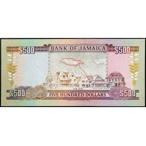 Jamaica, Commonwealth (1962-date), 500 Dollars 01/05/1994