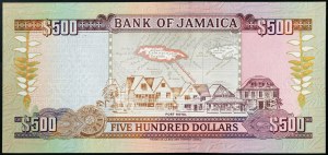Jamaica, Commonwealth (1962-date), 500 Dollars 01/05/1994