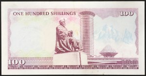 Keňa, republika (1966-dátum), 100 šilingov 1978