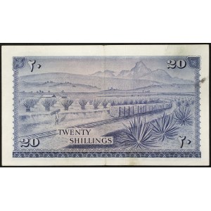 Kenya, Republic (1966-date), 20 Shillings 1968