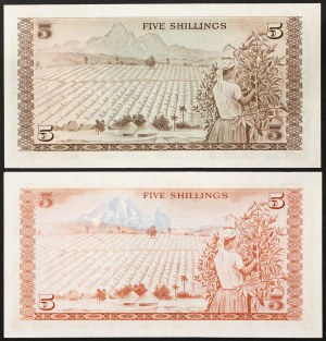 Kenya, République (1966-date), Lot 2 pcs.