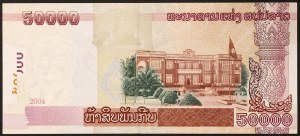 Laos, Republic (1975-date), 50.000 Kip 2004