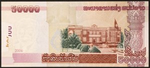 Laos, republika (1975-dátum), 50 000 Kip 2004