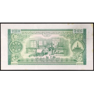 Laos, République (1975-date), 200 Kip 1975