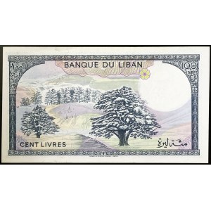 Liban, République (1941-date), 100 Livres 1964-78