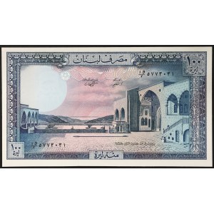 Libanon, Republik (1941-date), 100 Livres 1988