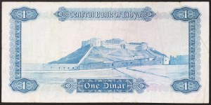 Libya, Arab Republic of Libya (1969-1975), 1 Dinar 1971
