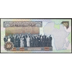 Libyen, Republik (seit 1975), 20 Dinar 2002