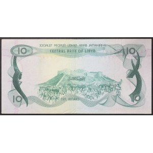 Libye, republika (1975-data), 10 dinárů 1980