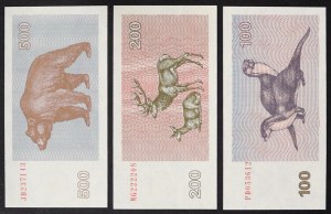 Lithuania, Republic (1918-date), Lot 3 pcs.