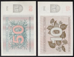 Lituania, Repubblica (1918-data), Lotto 2 pezzi.