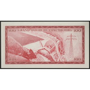 Lucembursko, velkovévodství, Charlotte (1919-1964), 100 franků 18/09/1963