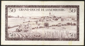 Luxemburg, Großherzogtum, Charlotte (1919-1964), 50 Francs 06/02/1961