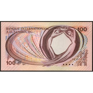Lucembursko, Velkovévodství, Jean (1964-2000), 100 franků 08/03/1981