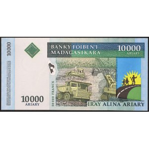 Madagaskar, Republika Demokratyczna (od 1996 r.), 10 000 Ariary 2003