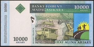 Madagascar, République démocratique (1996-date), 10.000 Ariary 2003