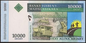 Madagascar, Repubblica Democratica (1996-data), 10.000 Ariary 2003