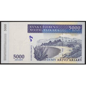 Madagascar, République démocratique (1996-date), 5.000 Ariary 2003