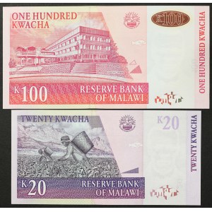 Malawi, Republic (1964-date), Lot 2 pcs.