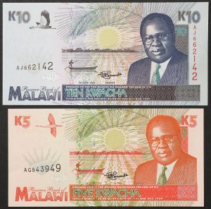 Malawi, Republika (od 1964 r.), Lot 2 szt.