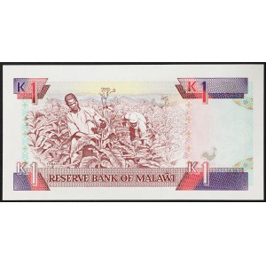 Malawi, Repubblica (1964-data), 1 Kwacha 1992