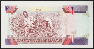 Malawi, Republik (1964-datum), 1 Kwacha 1992