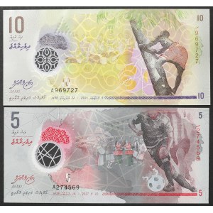 Maldive, 2a Repubblica (1965-data), Lotto 2 pezzi.
