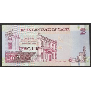 Malta, Republic (1972-date), 2 Liri 1967 (1989)